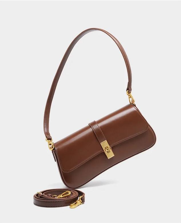 The Marielle Leather Shoulder Bag