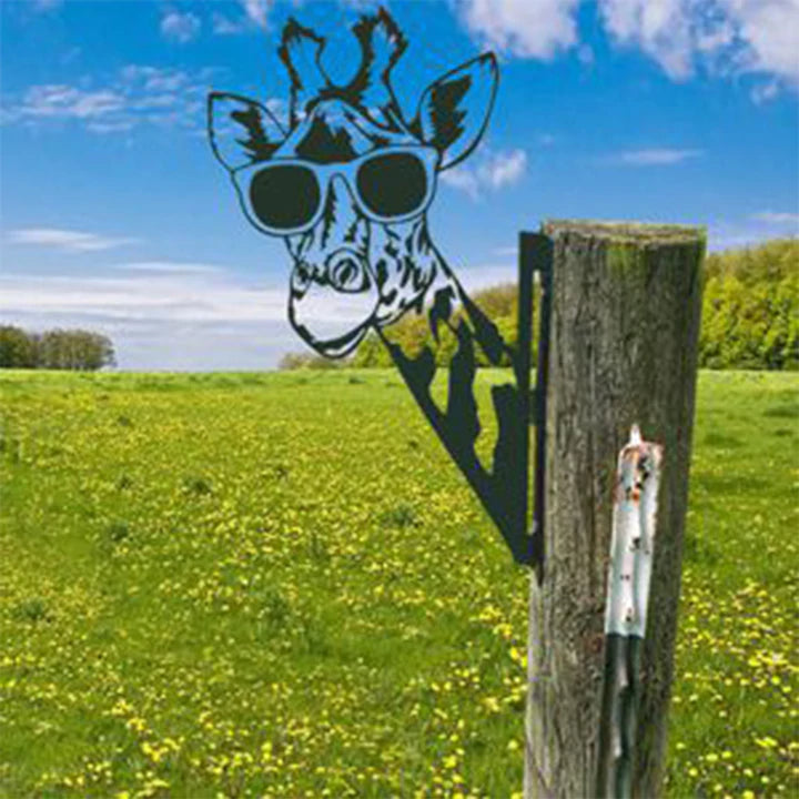 Decoración de Granja - PeepFarm - Diseño de Animales Realistas - Garden Metal Art