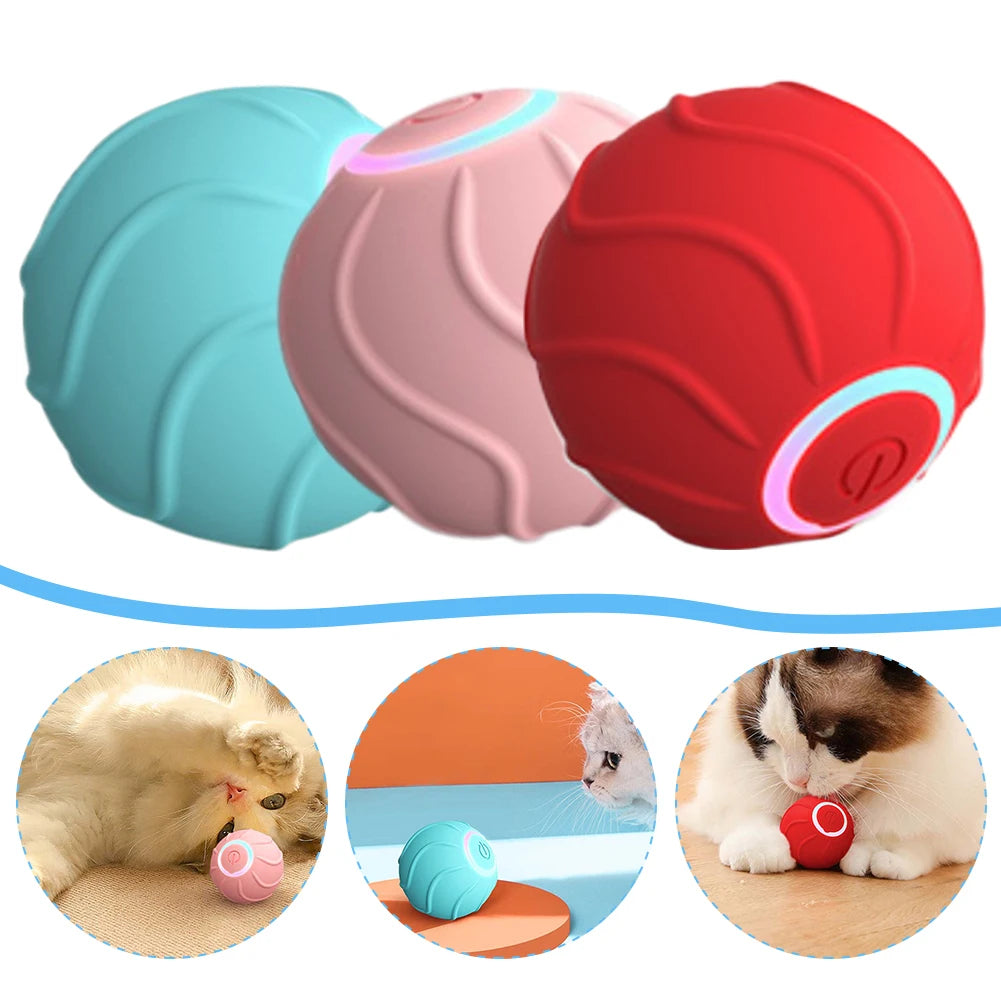 EnerGizmo Rolling Ball : jouet interactif intelligent pour chat