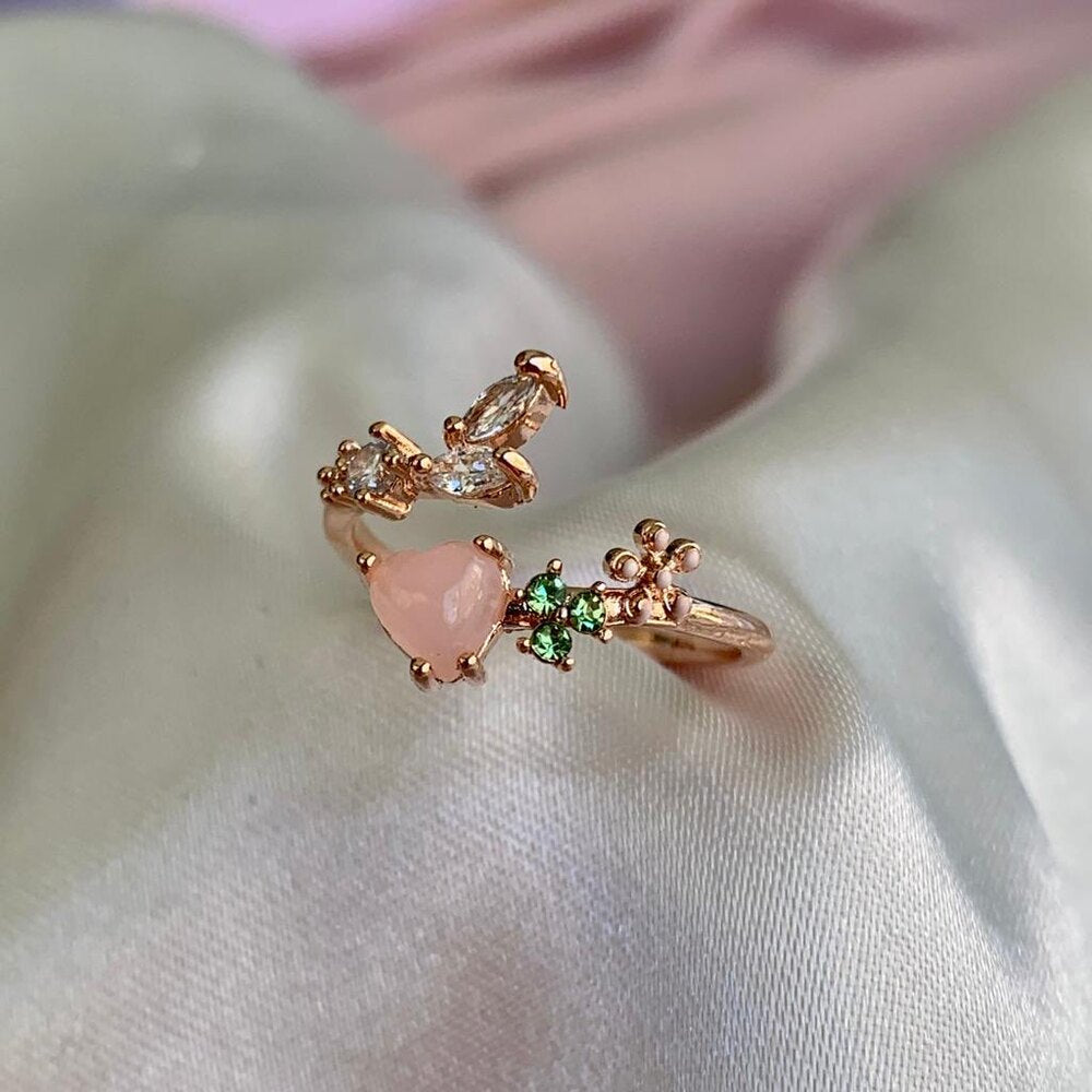 Floral Ring Set