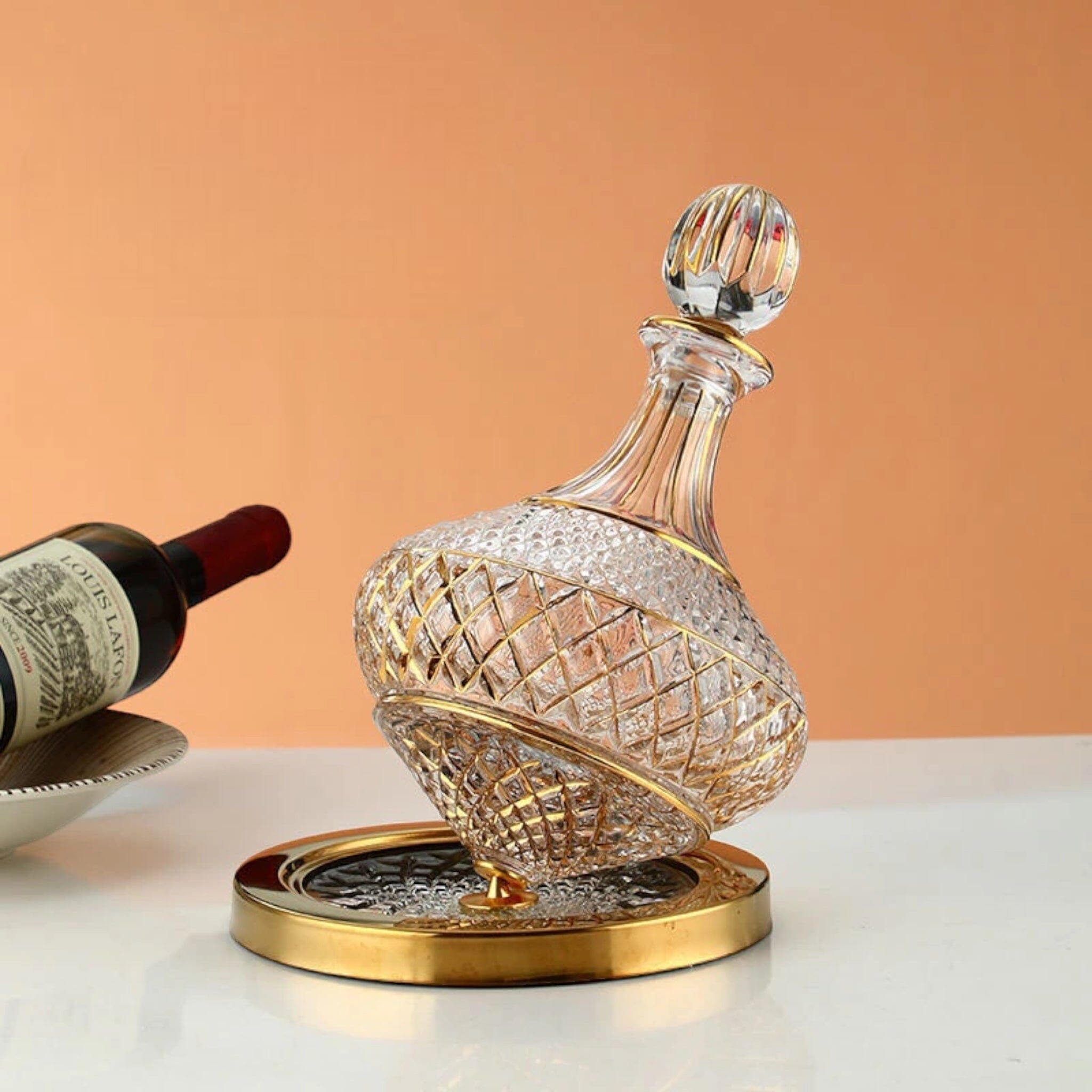 Decanter in vetro cristallo Eugenie