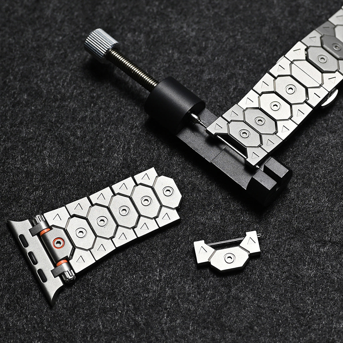 FusionX Titanio Apple Watch Band