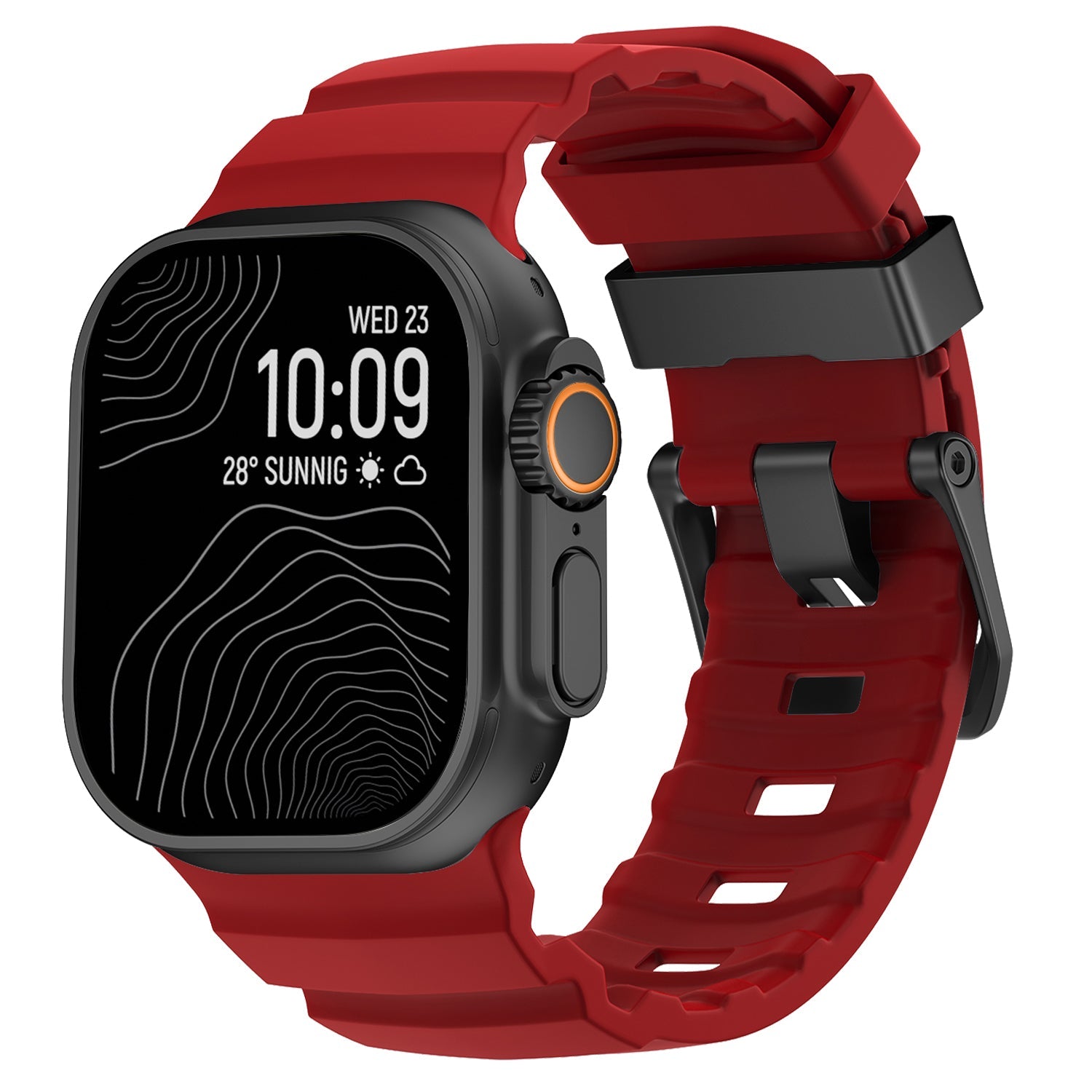 Outdoor-Sport-Silikonarmband für die Apple Watch