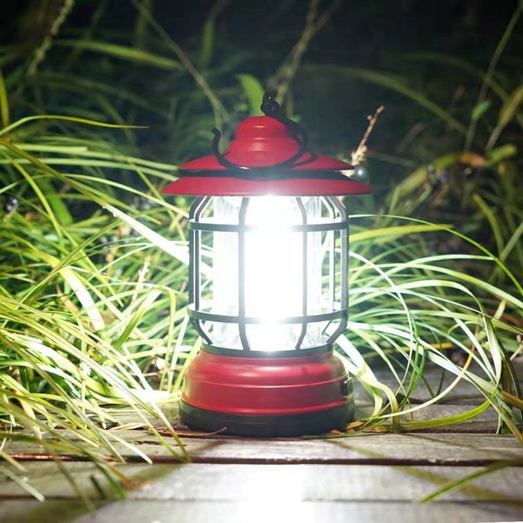 Draagbare retro campinglamp