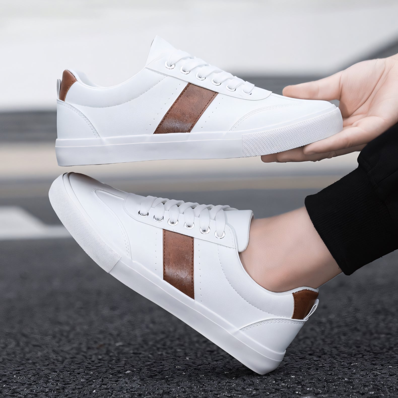 Tom Sterling Signature Stripe Sneakers