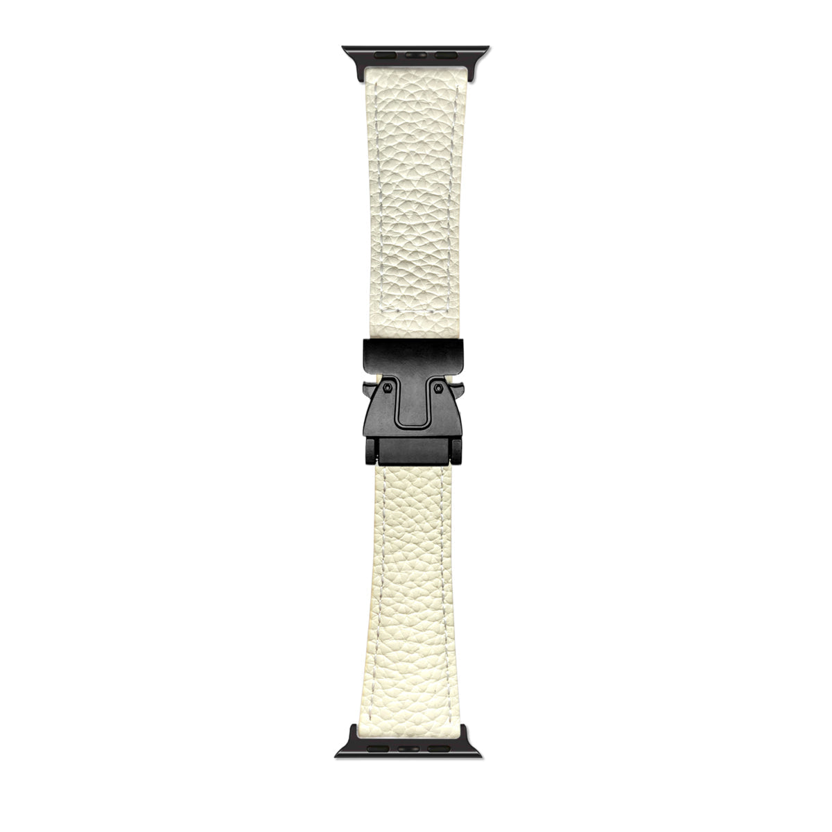 Bracelet en cuir avec boucle magnétique pour Apple Watch