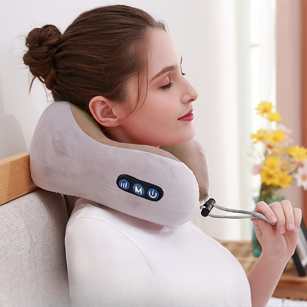 CushionCare: almohada para el cuello en forma de U que combina comodidad y funcionalidad