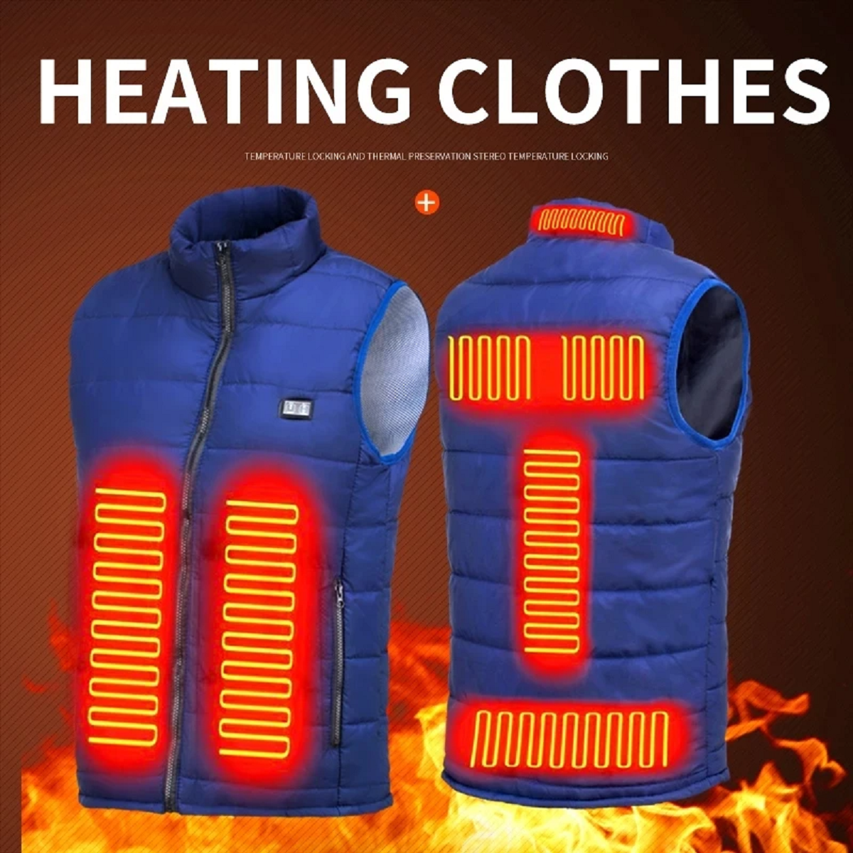 Ultra-Warm Gilet - Heated Vest Jacket Electrically Heated Thermal