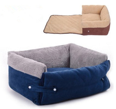 Flip Pet Haven : lit nid douillet avec couverture