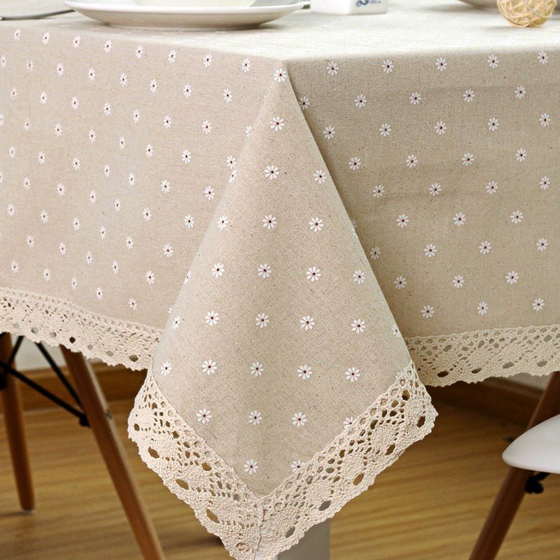 Nappe à motifs floraux