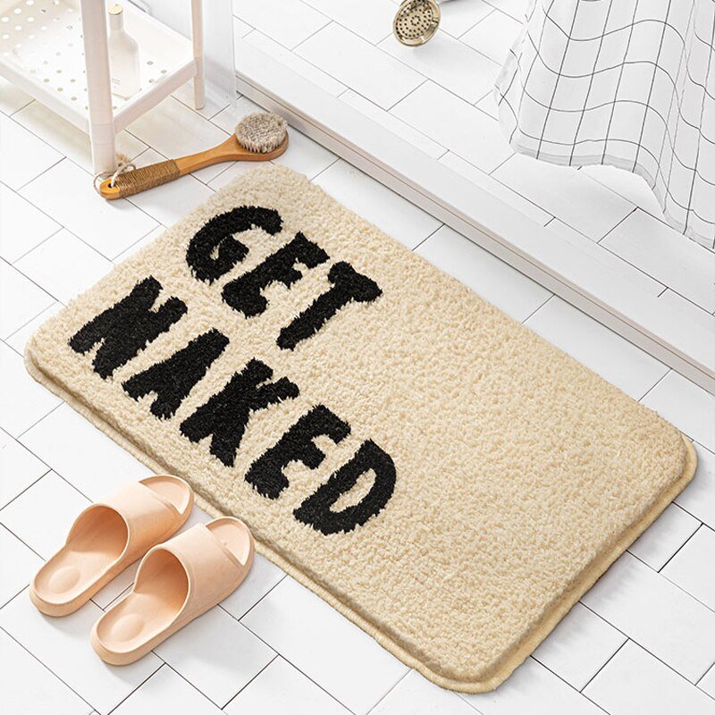 Fluffy Bathroom Bathmat Rug