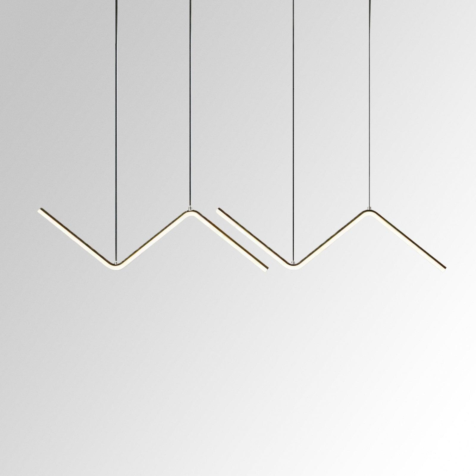 Frequi | Geometrische driehoekige kroonluchter