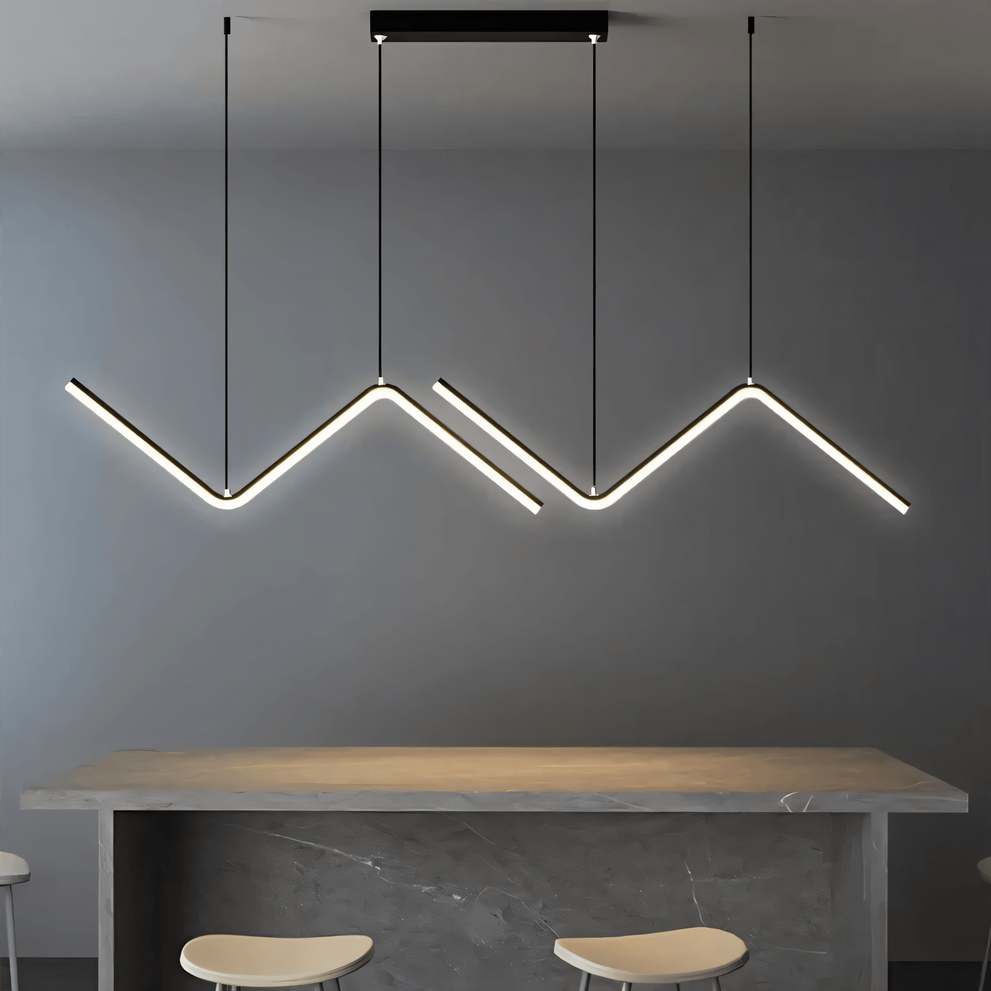 Frequi | Lampadario Triangolo Geometrico