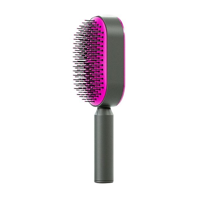 HairGenius Self Cleaning Hair Brush