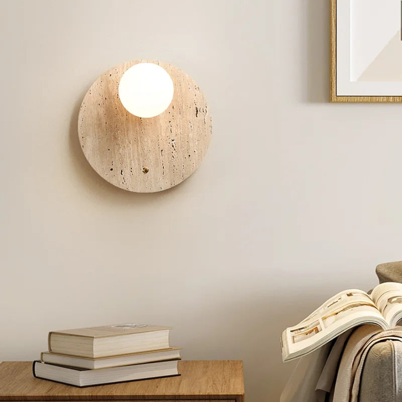 Lara Stone Wall Light lamp