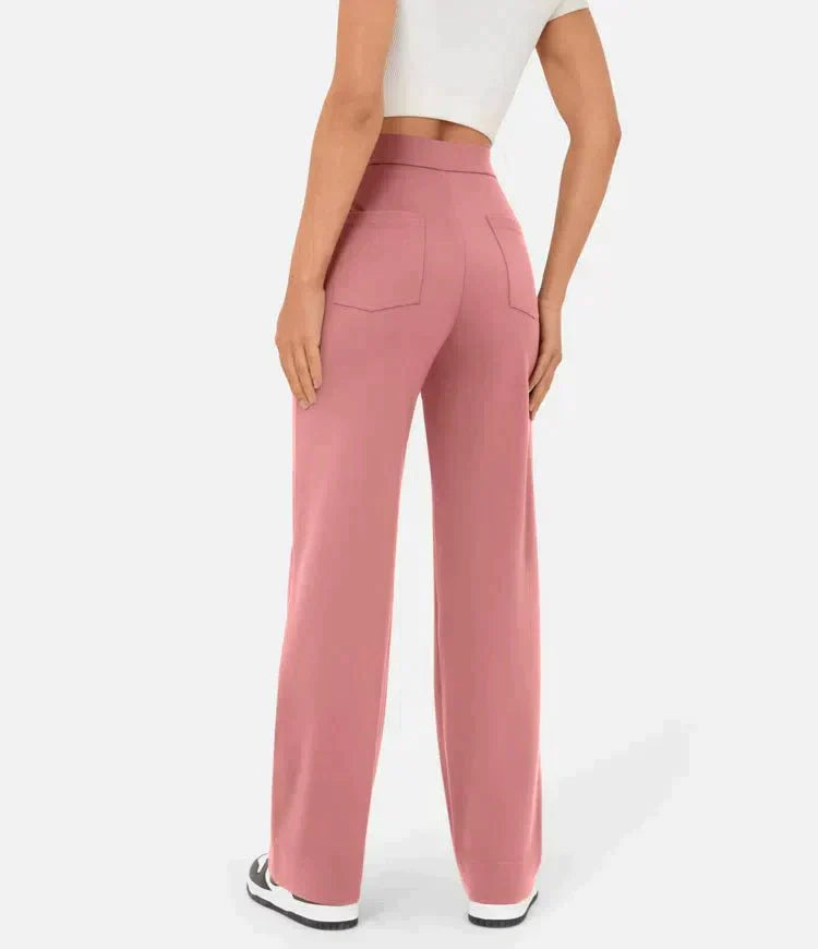 Grinta™ | High-waisted elastic casual pants