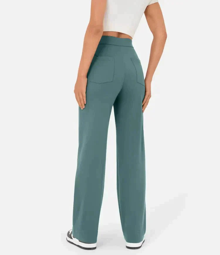 Grinta™ | High-waisted elastic casual pants