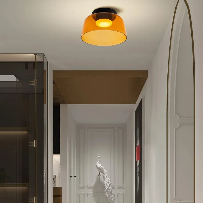 GlassLuxe – Middelaldertaklampe