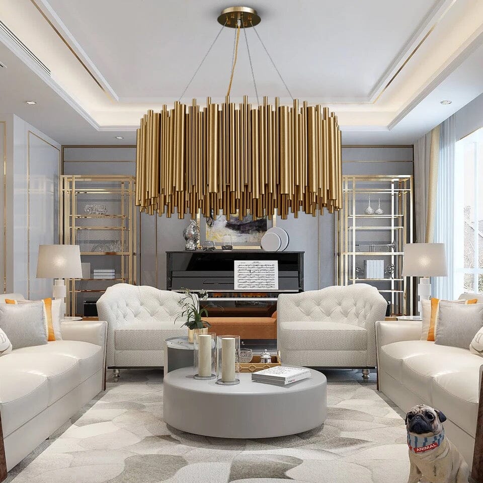 The Gold Nest Chandelier