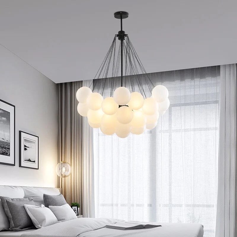 Vrimlo Frosted Ball Chandelier