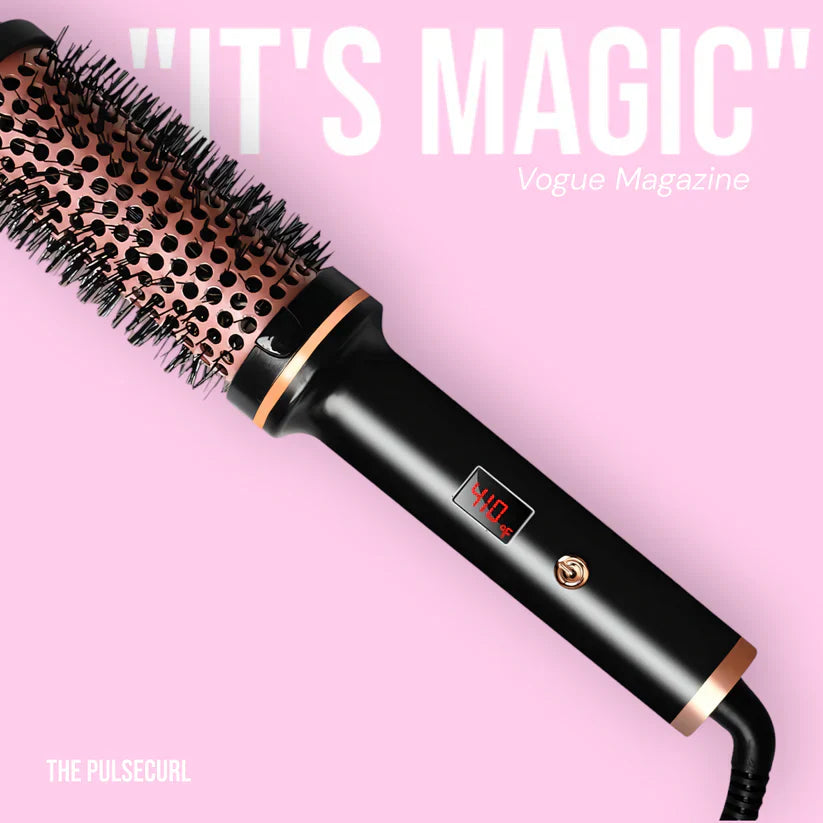 PulseCurl™ Achieve salon-styled results | light waves, curls, volume or straightening