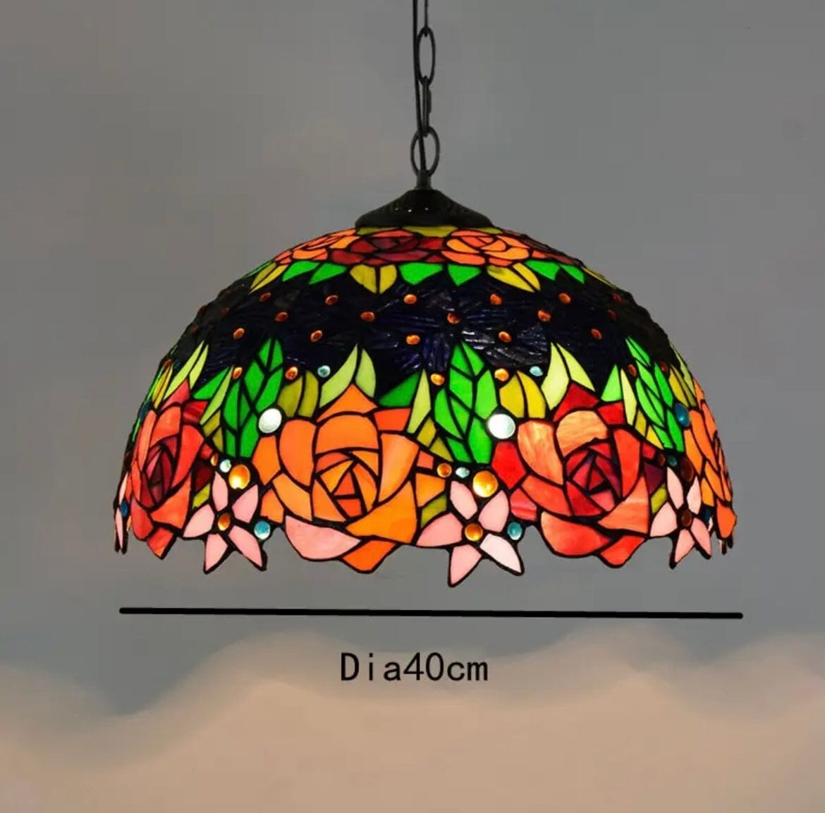 Vrimlo Stained glass lights