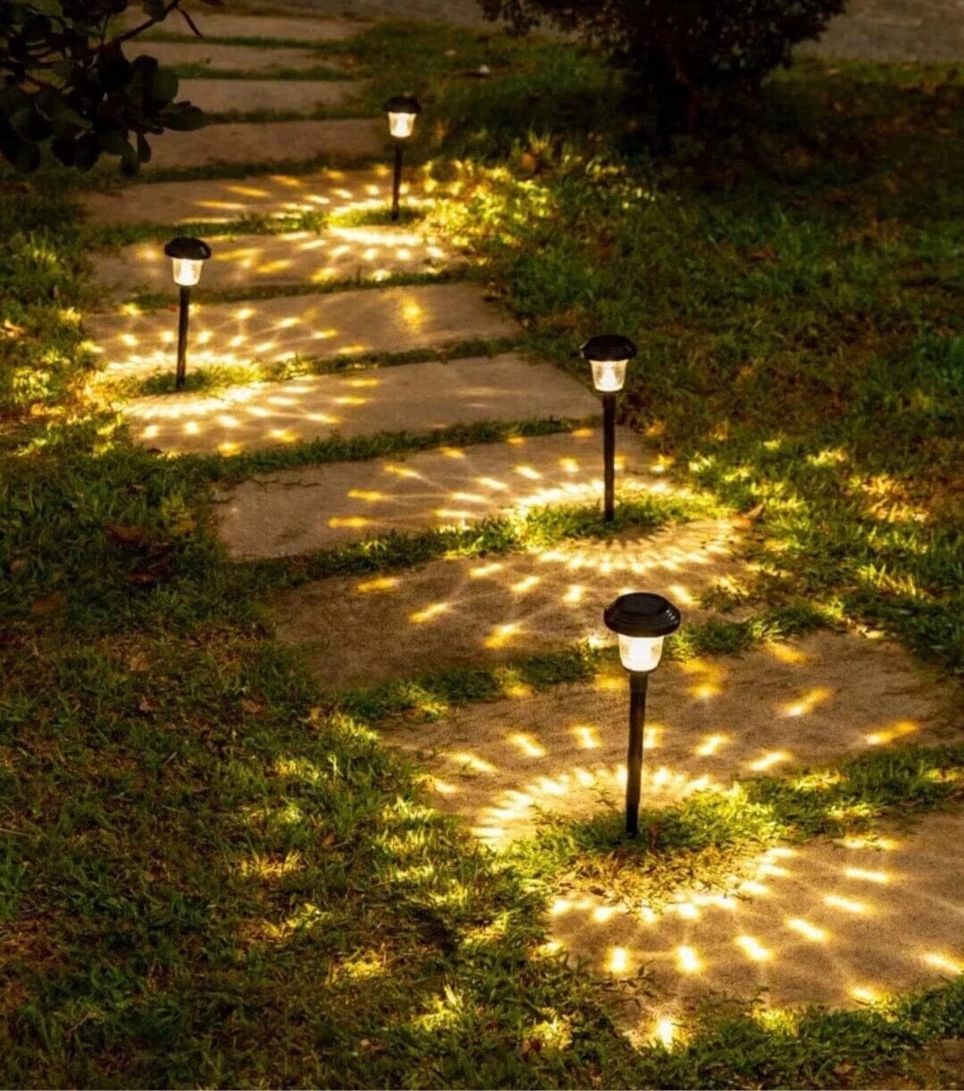 Solar LED Star Lights