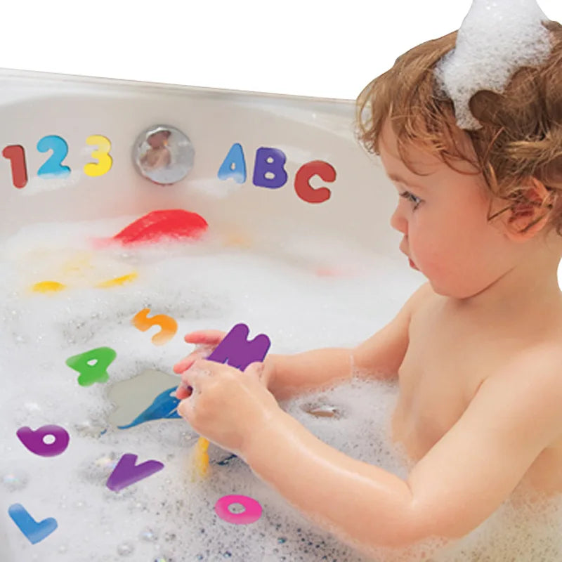 Bath Learning™ - Bath letters and numbers - educational bath time