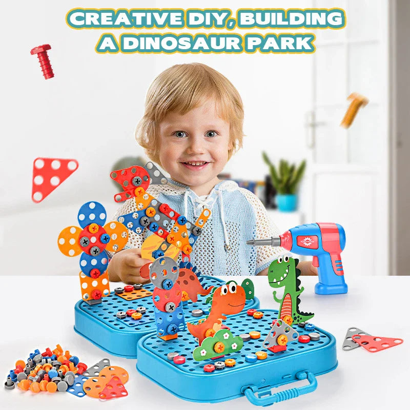 Screw Set™ - Adventurous Construction Fun - Drill Set