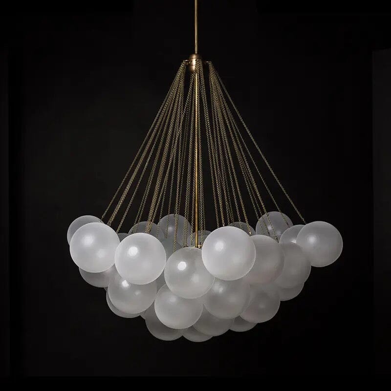 Vrimlo Frosted Ball Chandelier