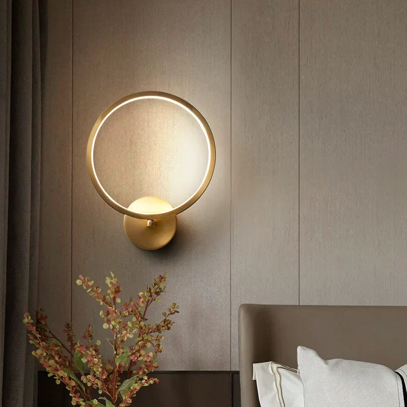 Ronde wandlamp