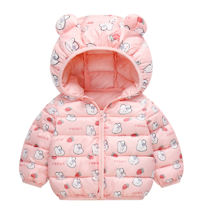 Mini Fashion™ - Thin bubble jacket with hood - Warm in the transitional periods