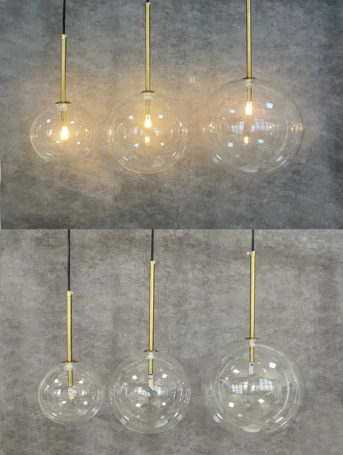 The Glass Ball Pendant lights