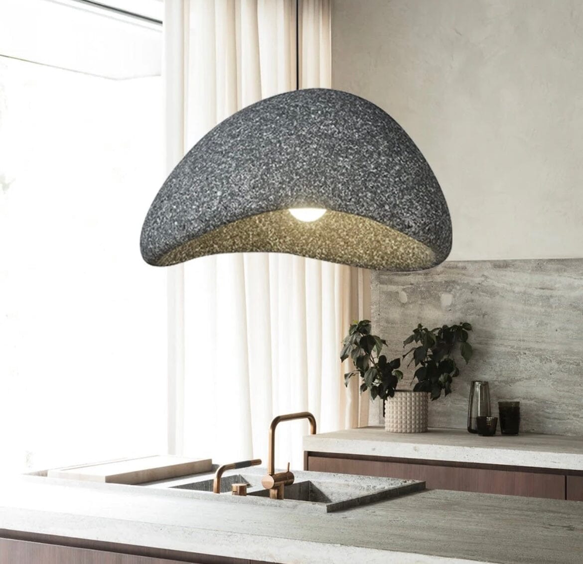 Speckled Wabi Lights lamp