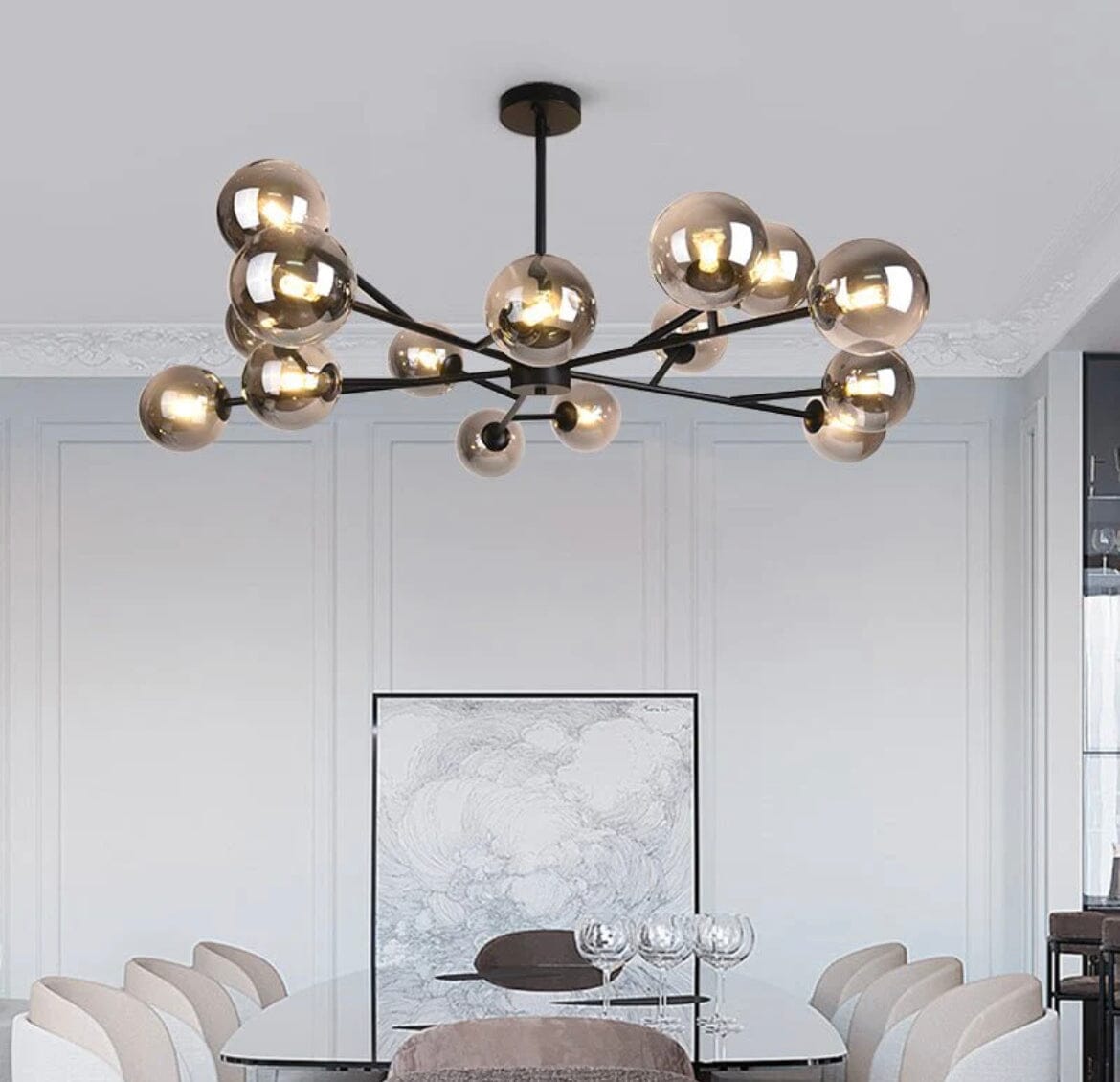 Flint Sputnik Chandelier