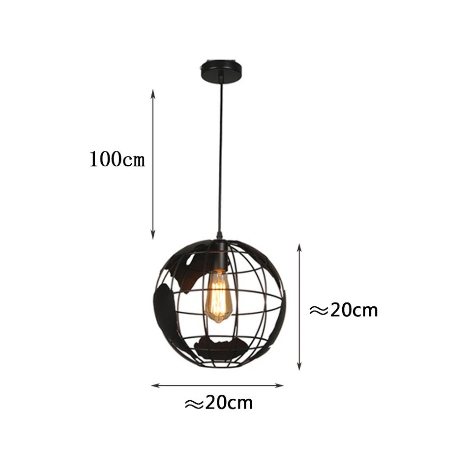 Globe hanglamp