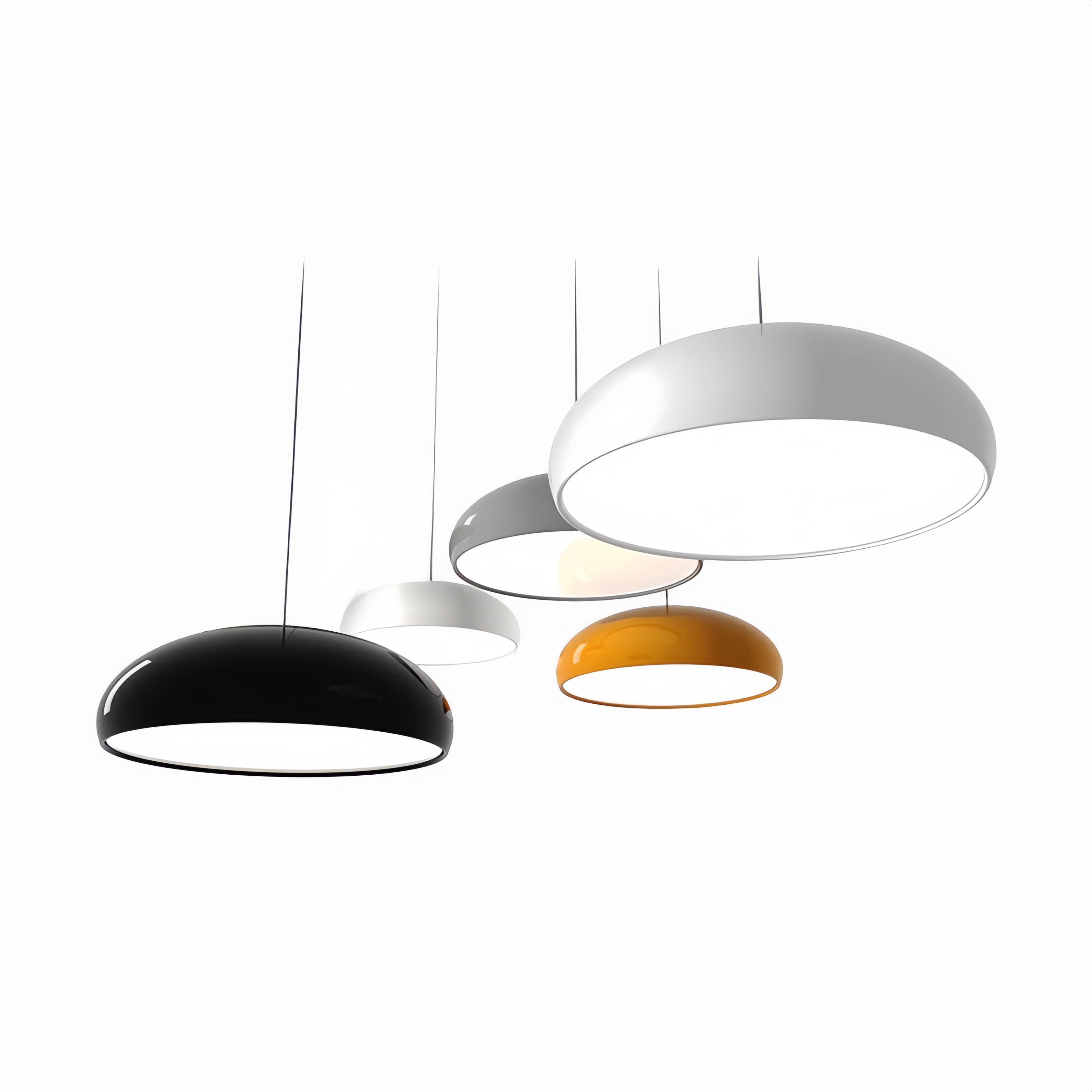 Orbita - Lampe à suspension ronde et moderne