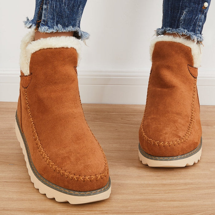 Indi - Botas de invierno acolchadas para mujer