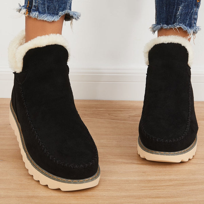 Indi - Botas de invierno acolchadas para mujer