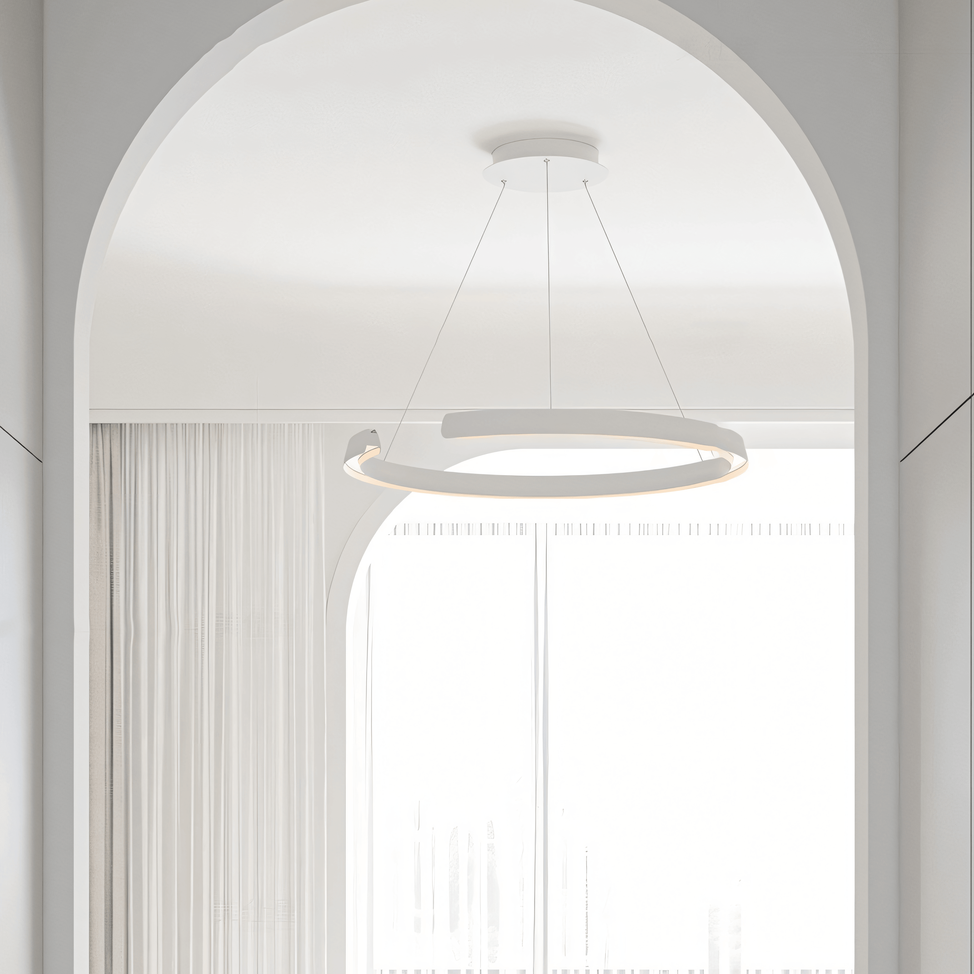 Javil | Geoemtric Ring Chandelier