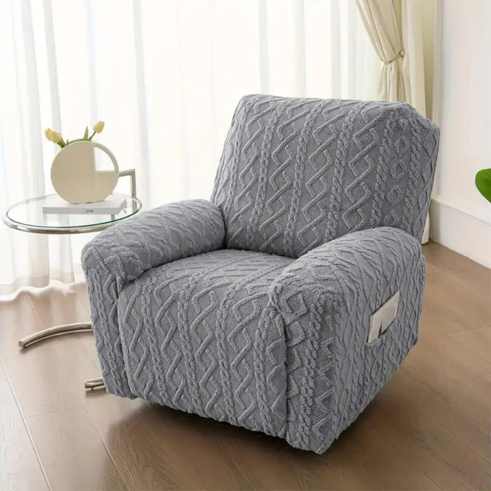 Jacquard Stretch Recliner Sofföverdrag