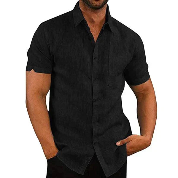 George - Camisa de linho para homens