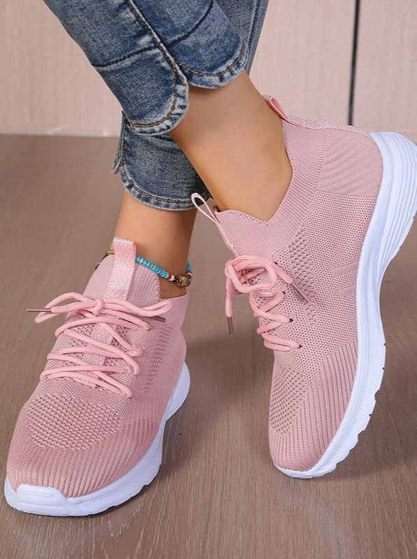 Zoe - Roze hardloopschoenen/sneakers