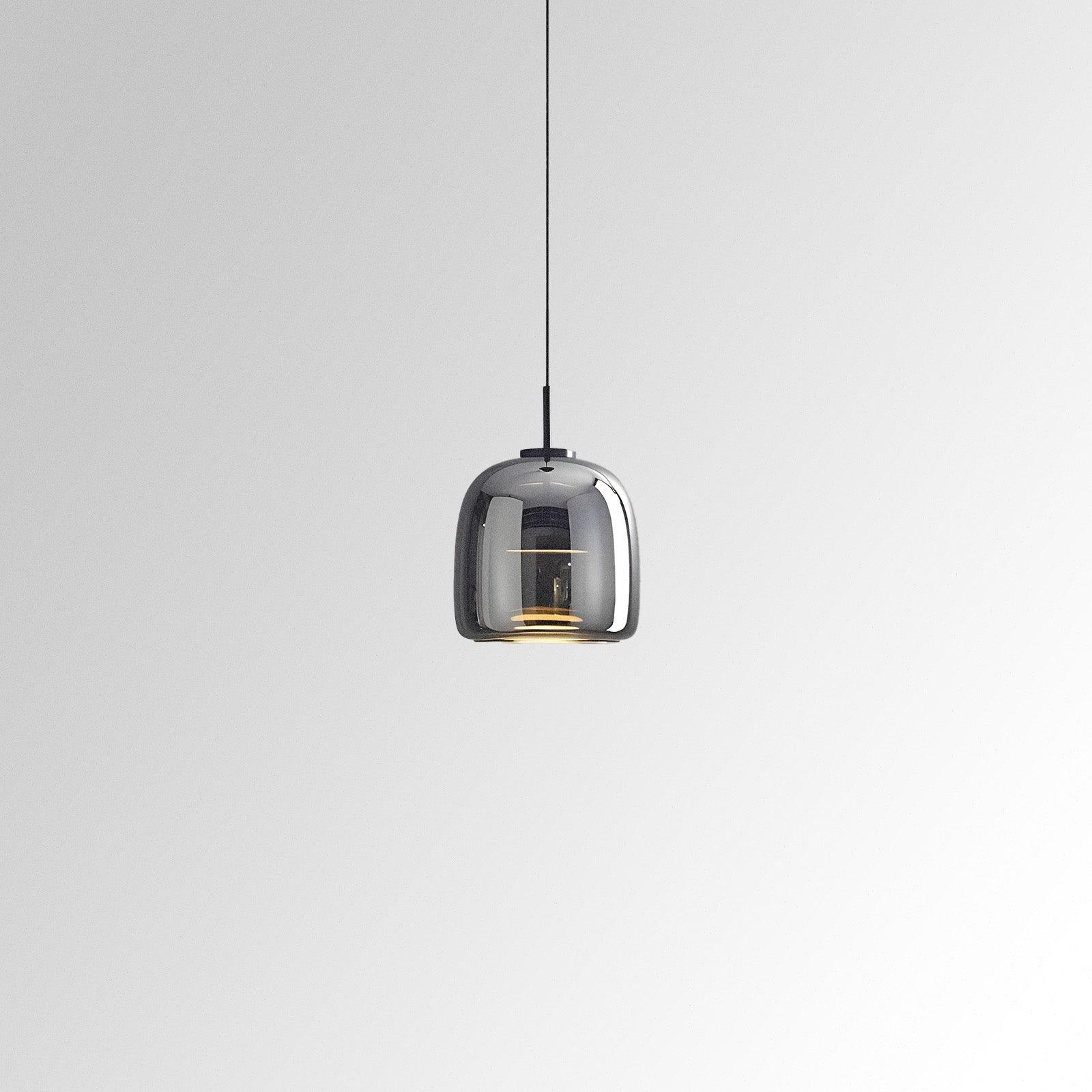 Bol | Hanglamp van getint glas