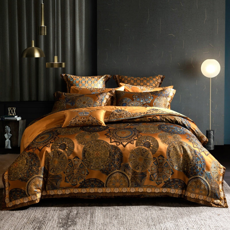 Kleopatra Luxury Duvet Cover Set (600 TC)