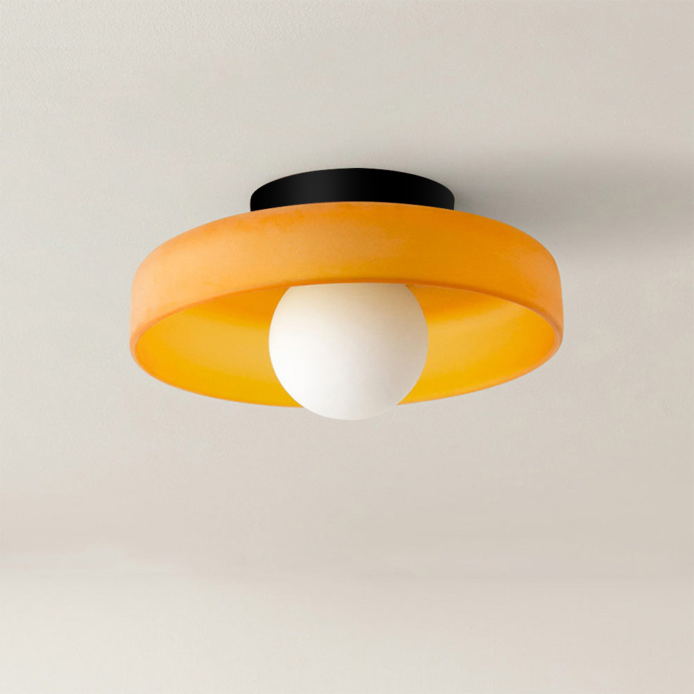 Moderne rund loftslampe