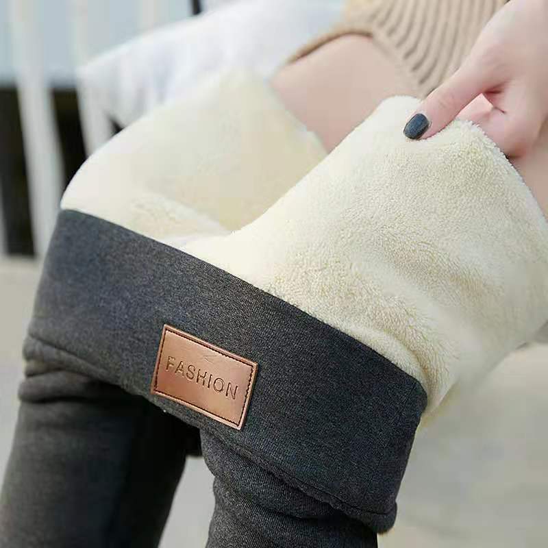 Fashion - Ultra-soft lined cashmere leggings