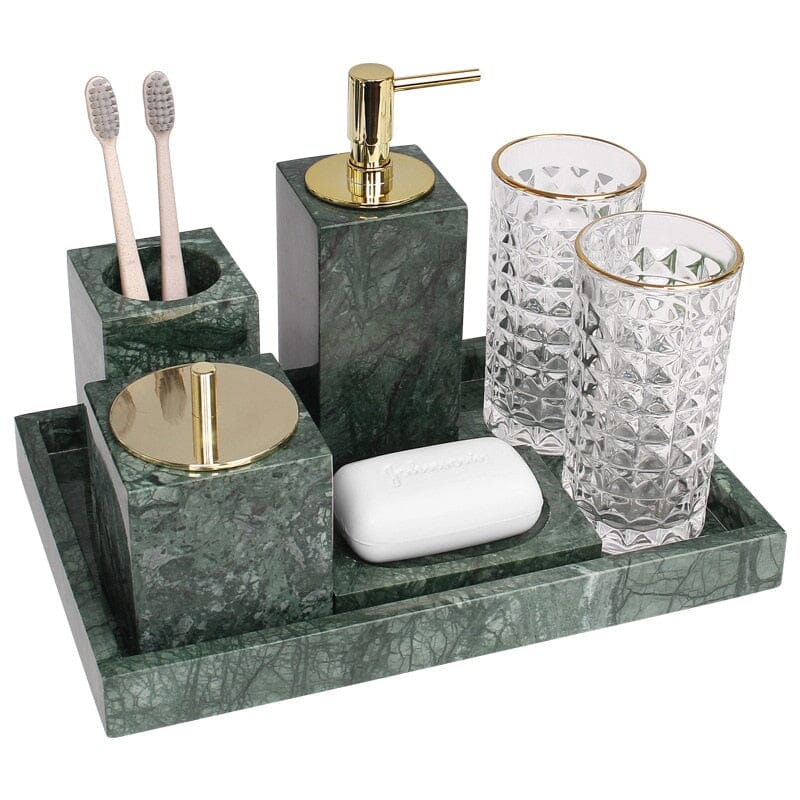 Louis Marble Bathroom Accessories