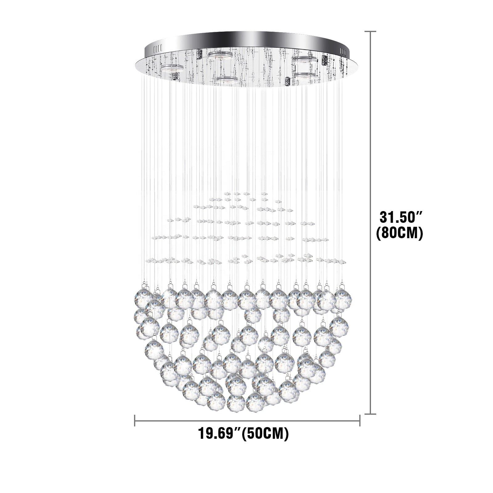 Salma Crystal Chandelier