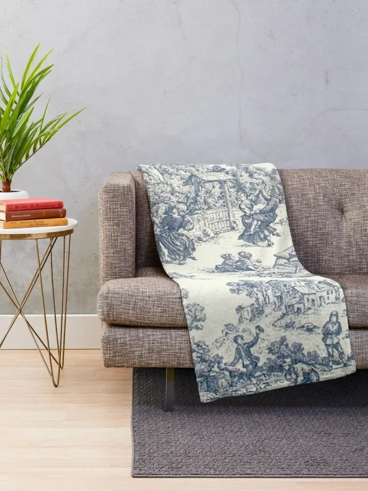 Toile de Jouy Nummer 2 – Dekorative Decken und Sofabezüge